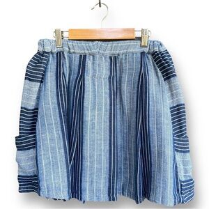 Ace&Jig medium mini skirt linen/cotton skirt big pockets